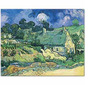 Vincent van Gogh Cordeville'de Evler