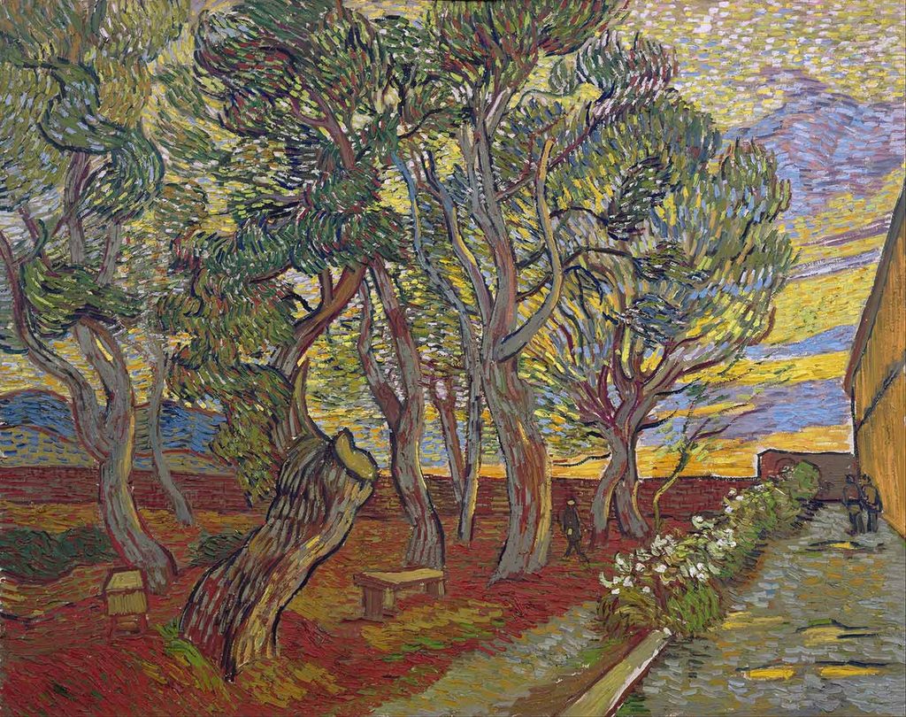 Vincent van Gogh Saint Paul Hastanesi Bahçesi