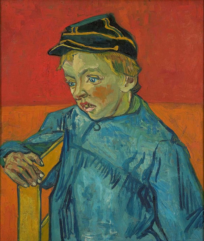 Vincent van Gogh Okul Çocuğu