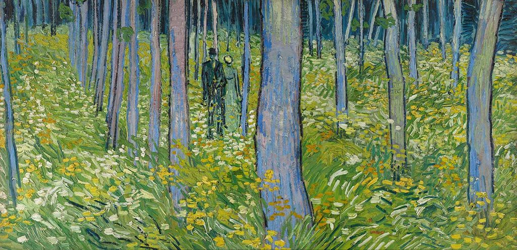 Vincent van Gogh Ağaç Altındaki Çalılar
