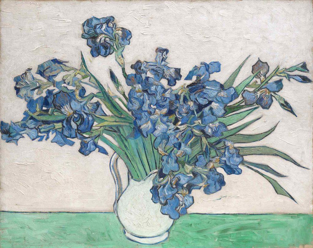 Vincent Willem van Gogh Vazoda Süsenler
