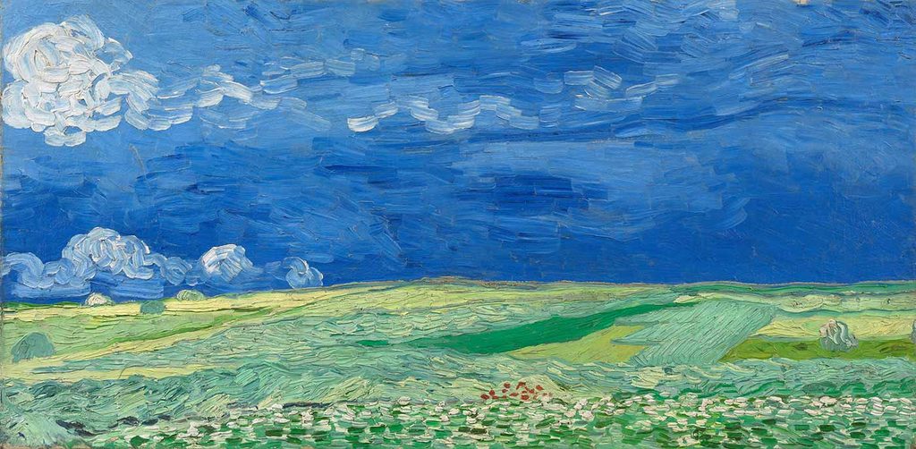Vincent van Gogh Fırtınada Buğday Tarlası