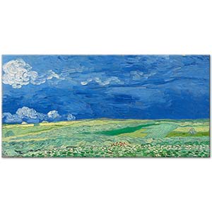 Vincent van Gogh Fırtınada Buğday Tarlası