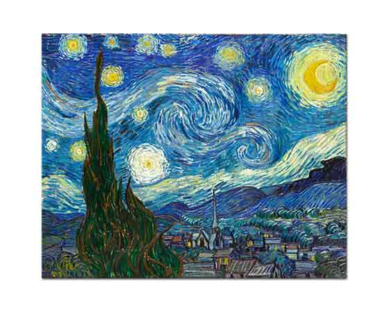 Vincent Willem van Gogh Yıldızlı Gece