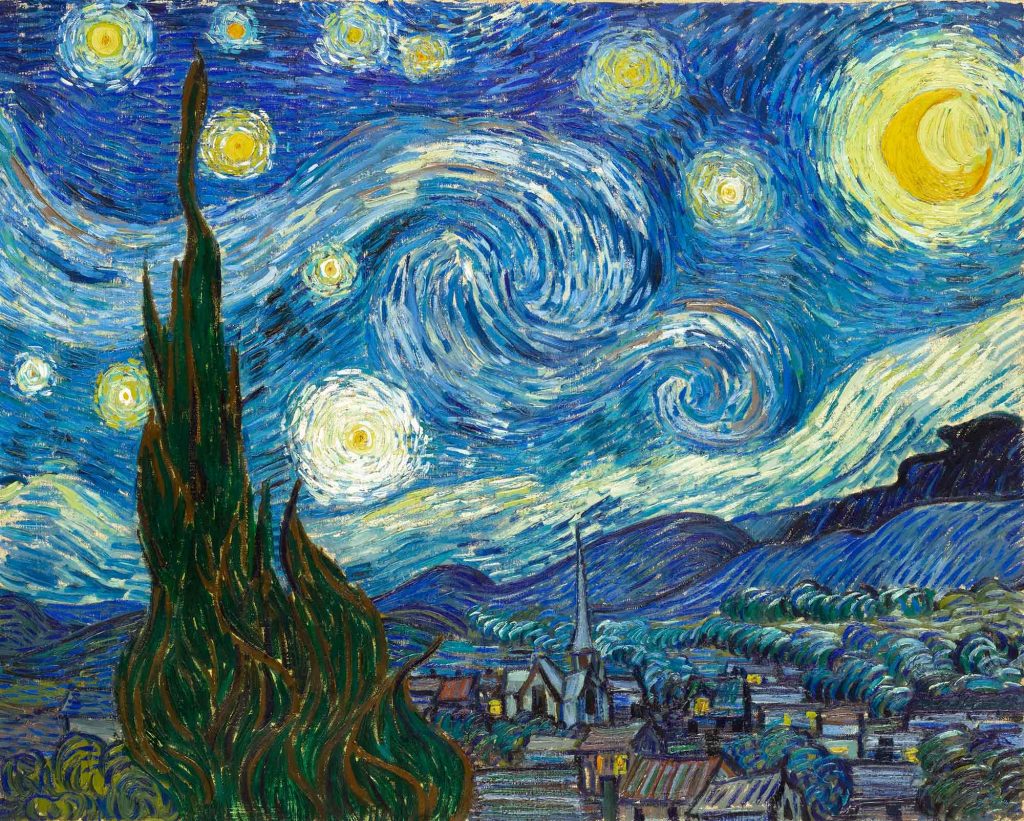 Vincent Willem van Gogh Yıldızlı Gece
