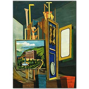 Giorgio de Chirico Büyük Metafizik İçmekan