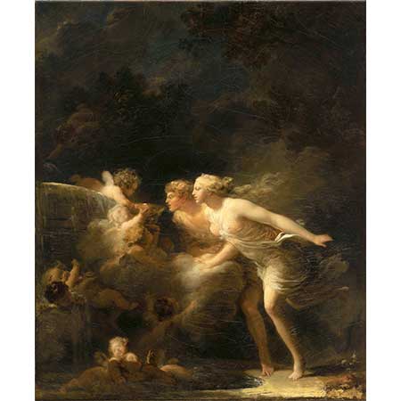 Jean Honore Fragonard Aşk Çeşmesi