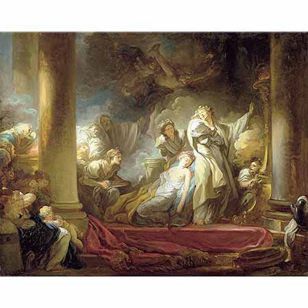 Jean Honore Fragonard Coresus'un Fedakarlığı