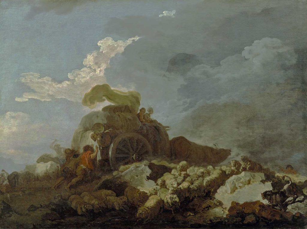 Jean Honore Fragonard Fırtına