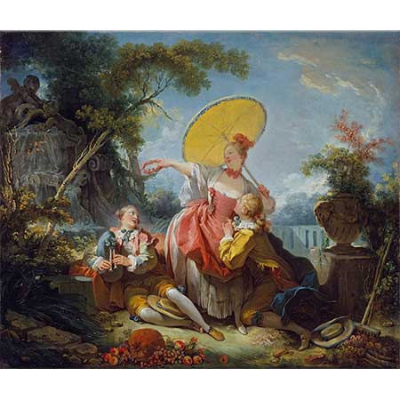 Jean Honore Fragonard Müzikli Rekabet