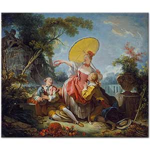 Jean Honore Fragonard Müzikli Rekabet