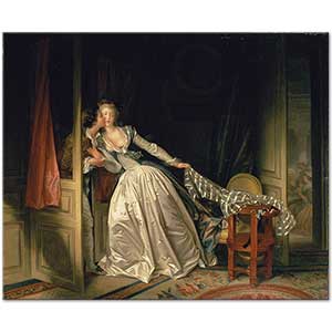 Jean Honore Fragonard Gizli Öpücük