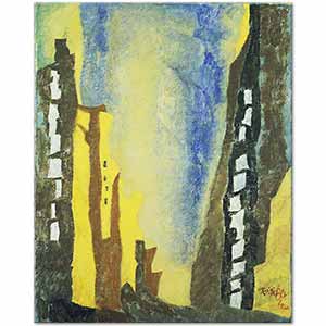 Lyonel Feininger Manhattan