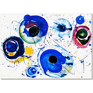 Sam Francis Mavi Damlalar