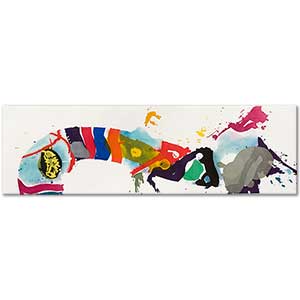 Sam Francis İsimsiz Kompozisyon