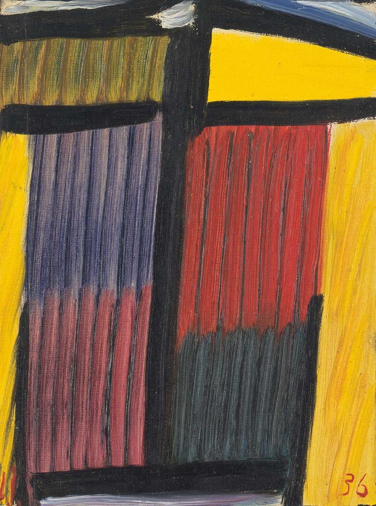 Alexei von Jawlensky Sarı Kafa Meditasyonu