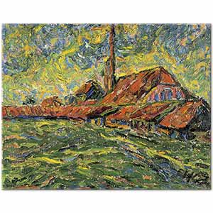 Erich Heckel Tuğla Fabrikası