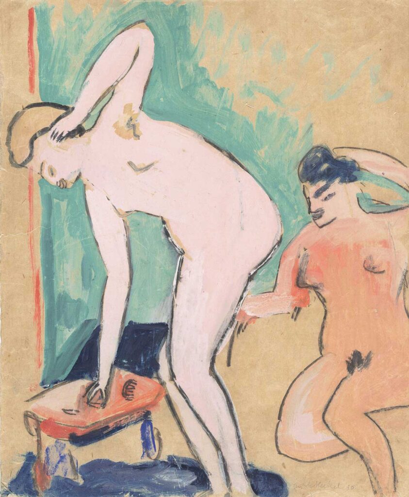 Erich Heckel İki Nü