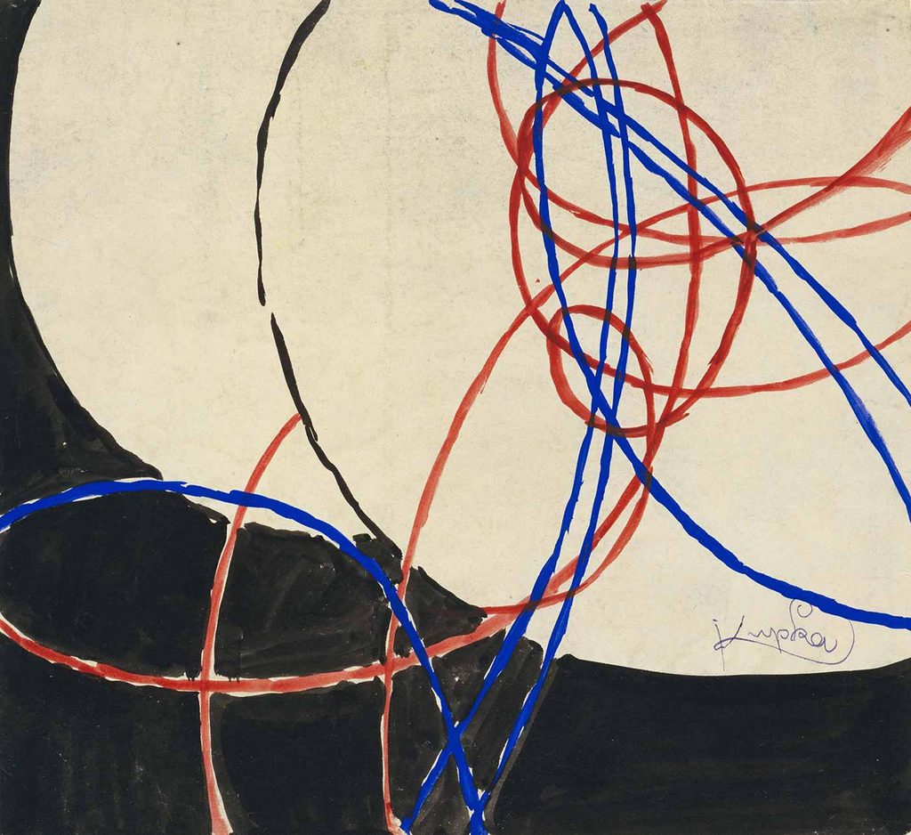 Frantisek Kupka İki Renk Arasında Füg
