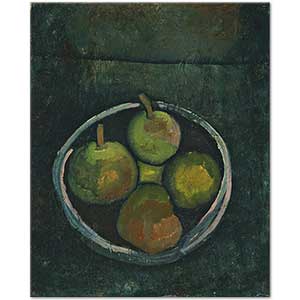 Paul Klee Dört Elmalı Natürmort