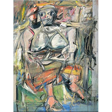 Willem de Kooning Kadın 01