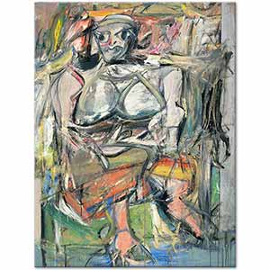 Willem de Kooning Kadın 01