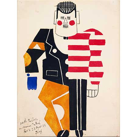 Fernand Leger Balet Suedois için Kostüm