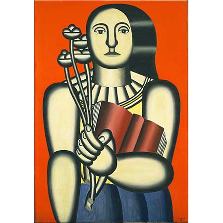 Fernand Leger Kadın ve Kitabı