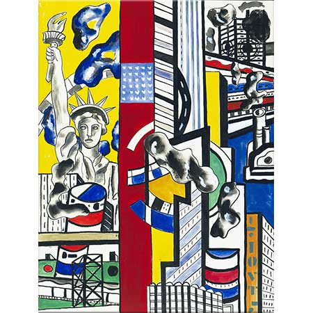 Fernand Leger Sinematik Duvar Etüdü 02