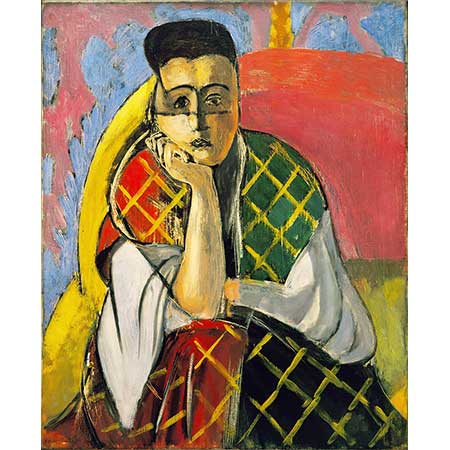 Henri Matisse Peçeli Kadın