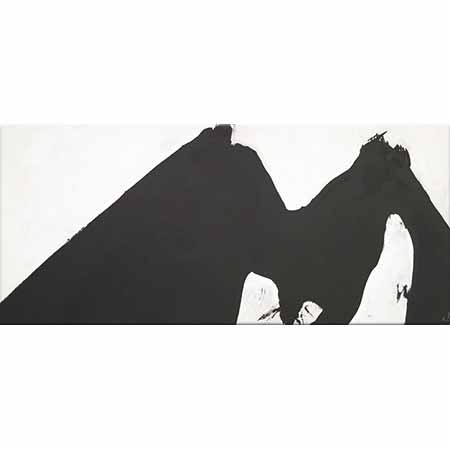 Robert Motherwell Siyah ve Beyazda No 02