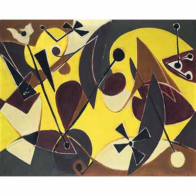 Ernst Wilhelm Nay Sarıda Görsellik