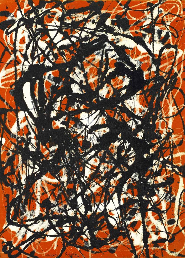 Jackson Pollock Serbest Form