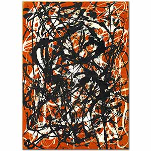 Jackson Pollock Serbest Form
