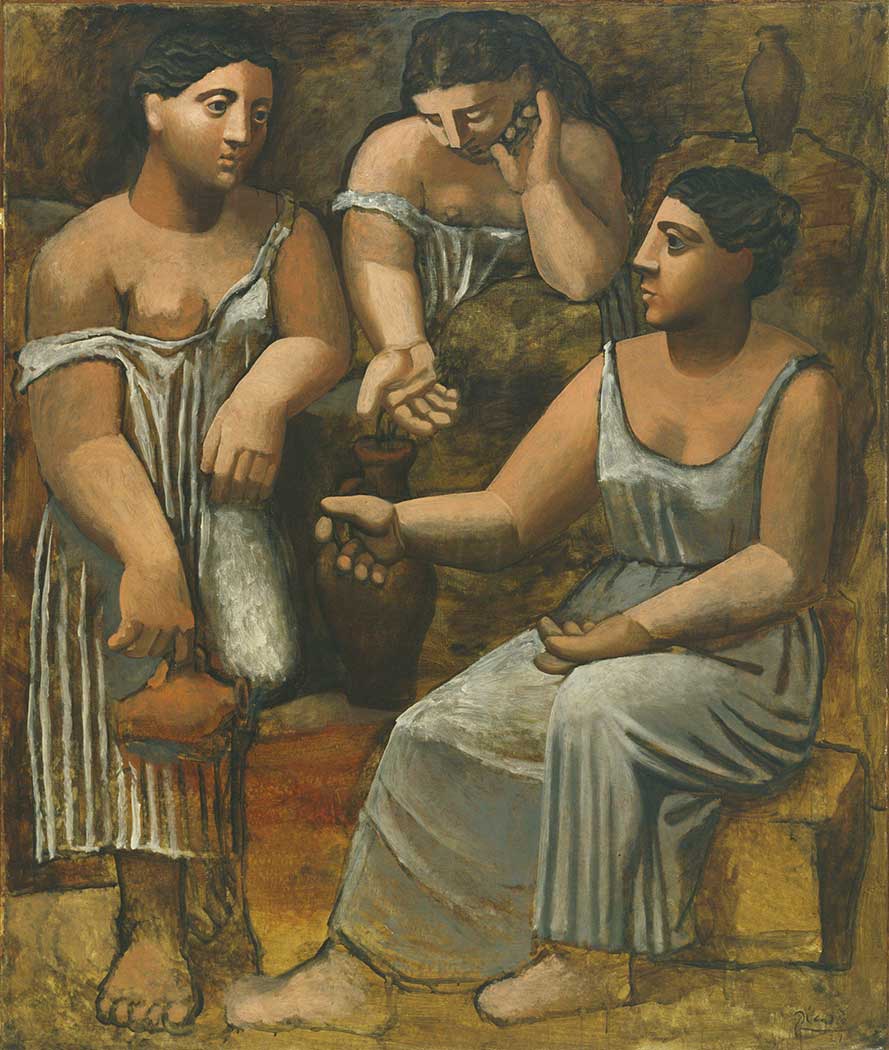 Pablo Picasso Çeşme Başında üç Kadın