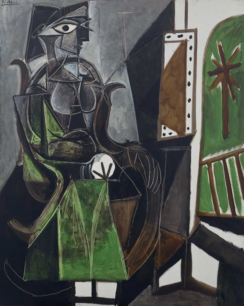 Pablo Picasso Penceredeki Kadın