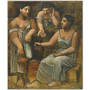 Pablo Picasso Çeşme Başında Üç Kadın