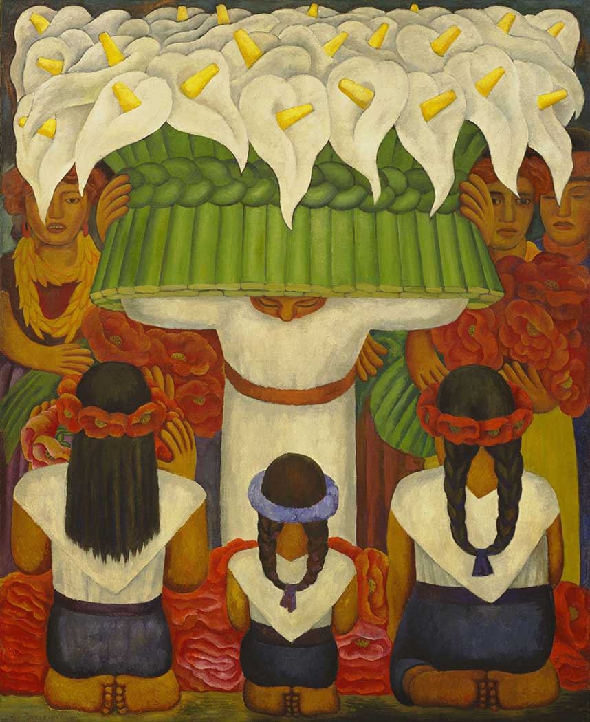 Diego Rivera Santa Anita'da Çiçek Festivali