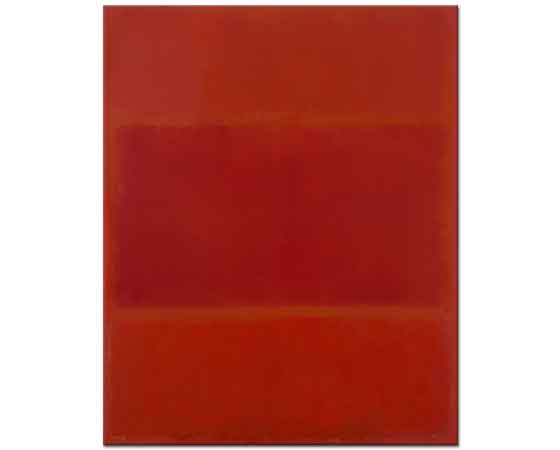 Mark Rothko Kırmızı ve Turuncu