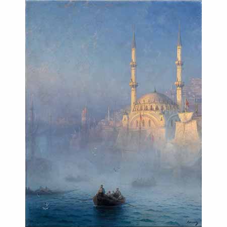 Ayvazovski Istanbul'da Kayıklar
