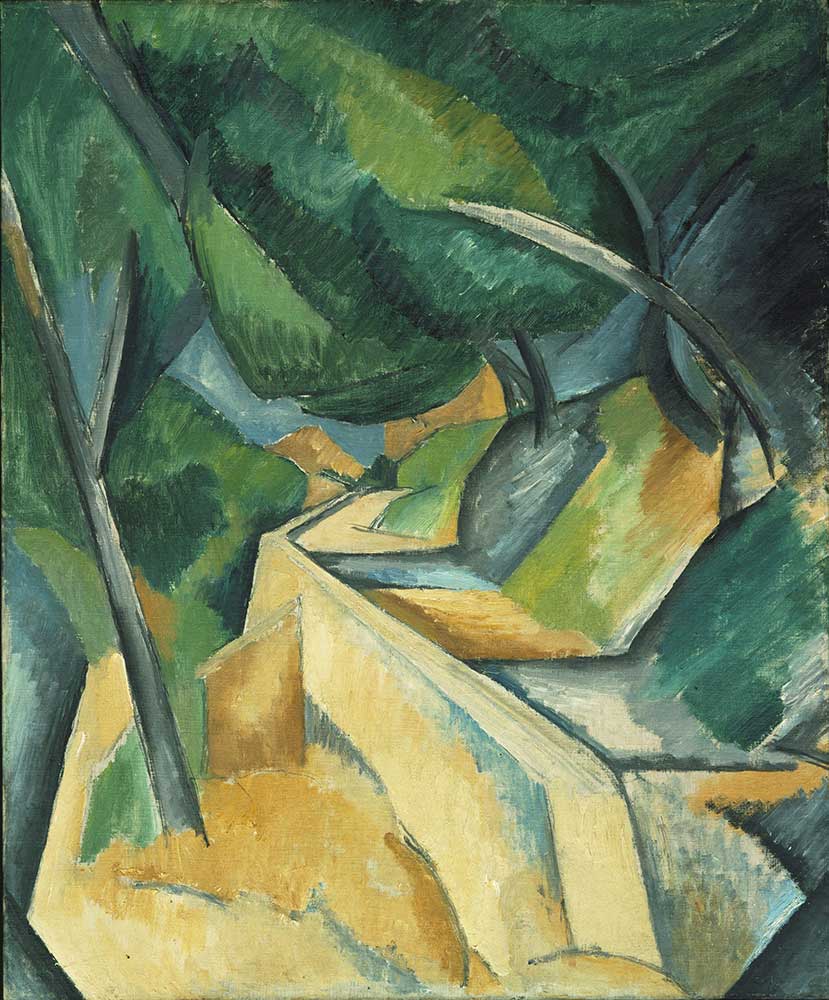 Georges Braque Bahçe Duvarı