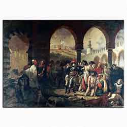 Antoine Jean Gros, Bonapart Yafa’da Hastane Ziyaretinde, 1804