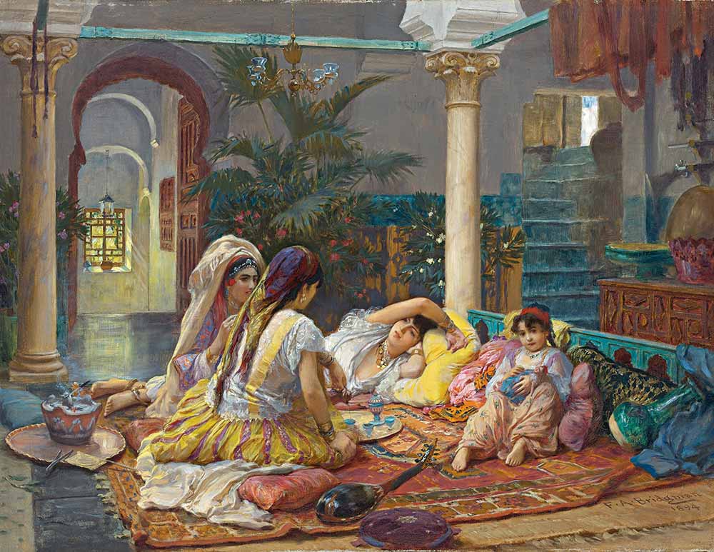 Frederick Arthur Bridgman Haremde Yaşam