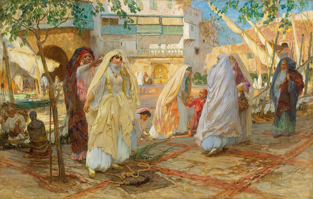 Frederick Arthur Bridgman iskelede