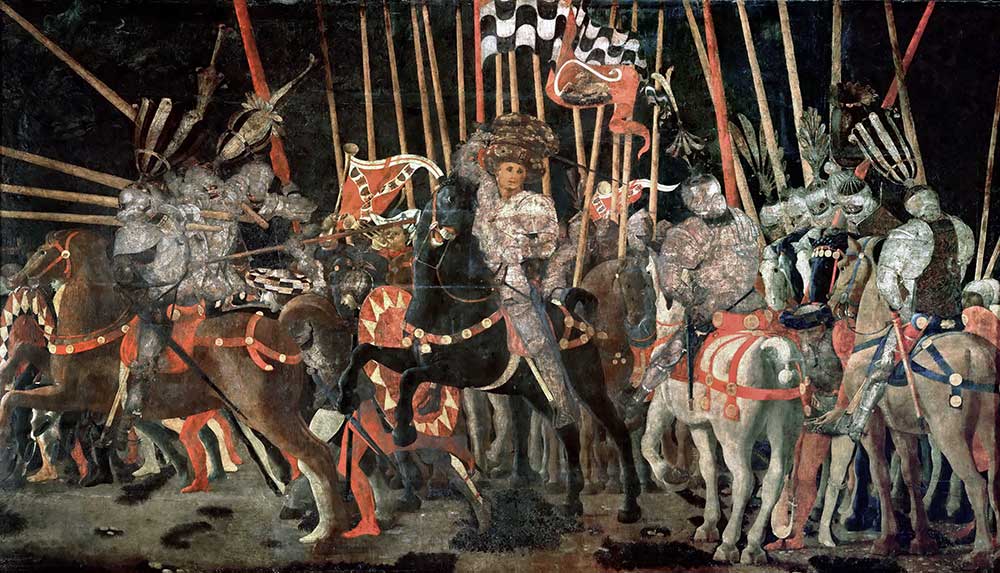 Paolo Uccello Micheletto da Cotignola'nın Yakalanışı