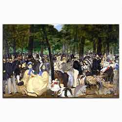 Edouard Manet Tuilerien’de Konser