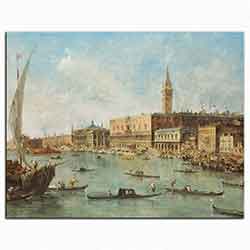 Francesco Guardi, Doge Sarayı Venedik
