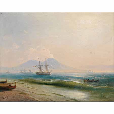 Ayvazovski Napoli Sahilinde