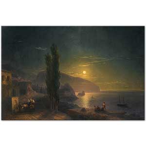 Ayvazovski Kırım Sahilinde
