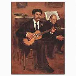 Edouard Manet, Gitarist, 1869